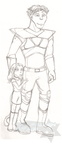Sketch - Jake and young Jenna