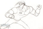 Sketch - Fighter in Prison