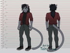 Commission - Zack (casual outfit)