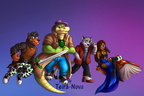 Commission - UmbraBear Hero Team
