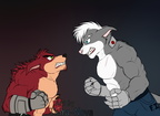 Commission - Snarly Stand-off