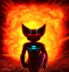 Commission - Cyborg Kaden