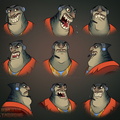 Expression Sheet - Gleeman Vox