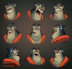 Expression Sheet - Gleeman Vox