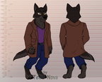 Commission - Maverick ref sheet (outfit)