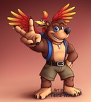Commission - Banjo and Kazooie v2
