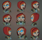 Expression Sheet - Juanita Alvaro