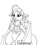 Commission - Sheila in an escape pod