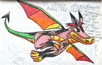 Draco flying