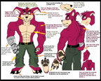 Plush Reference - Crunch Bandicoot