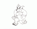 2004 Crunch crap run animation