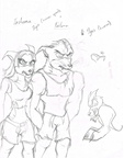 Sketch Age of Anthros poster
