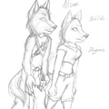 Sketch Apollo and Ayeladee