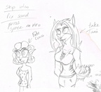 Sketch Fake Coco and Tani