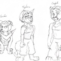 Sketches Cougah variations