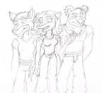 Sketch school friends