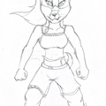 Sketcj Linsley posed