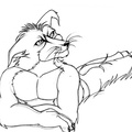 Lineart Feitorn resting
