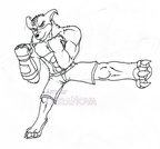 Lines Crunch kick