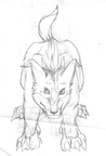 Sketch Half evolved burgundy2