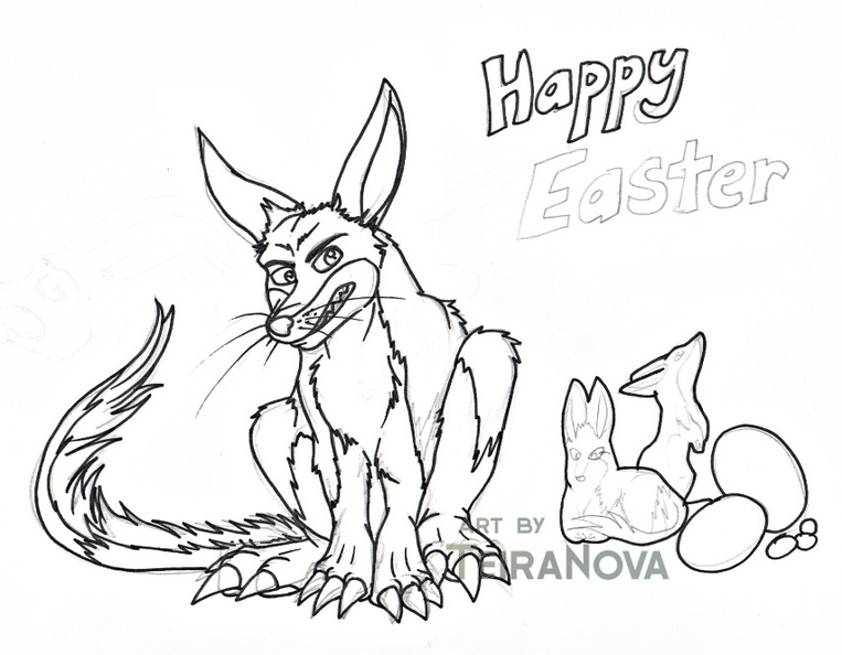 Unfinished Easter Bilby.jpg