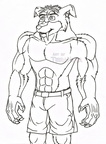 Lines Sabortooth Bandicoot