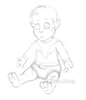 Sketch baby Ace