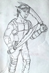 Sketch Kurt swords