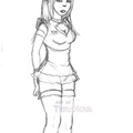 Sketch first Cienna art