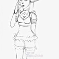 Sketch first Cienna art2