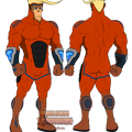 Ref Sheet - Ace Hardlight (battle suit)