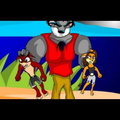 Kid Crunch and Tani fight