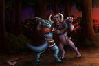 Commission - Darmas and the Moorbounder