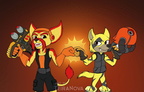Commission - Baxter and Fred