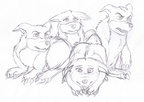 Sketch - Four Burgundies