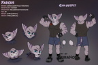 Commission - Fargus ref sheet gym outfit