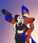 Commission - Falco x Cassie