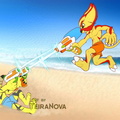 Commission - Watergun battle