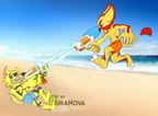 Commission - Watergun battle