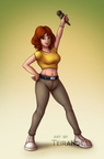 Commission - April O'Neil