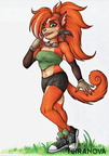 Art Fight - Sienna Brimble (for ALScottArtistry)