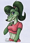Art Fight - Wendy Weasel (for KendraEevee)