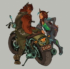 Zion and Heather "hello handsome" by tuherrus