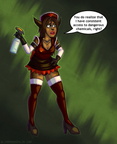 Art Trade - Cienna Aries (by Shelafox)
