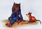 Art Fight - Mara and Flex (for Maromiaou)
